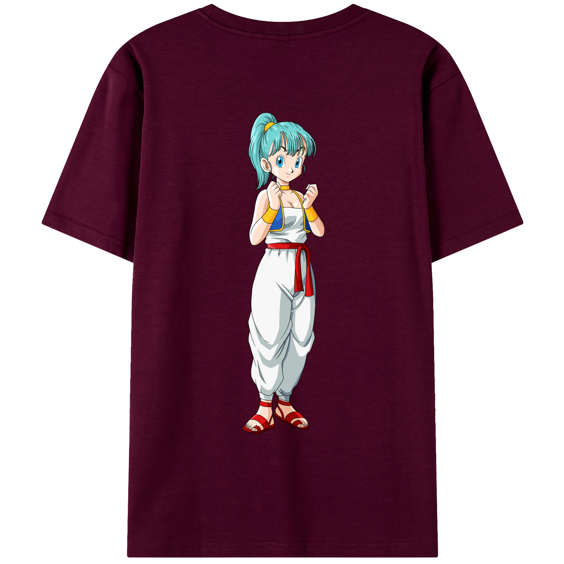 （画像用） ドラゴンボール DRAGON BALL レディース半袖Tシャツ(バックプリント)